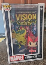 Funko Pop! Cubierta de cómic con estuche: Marvel - Bruja Escarlata - Objetivo (Exclusivo