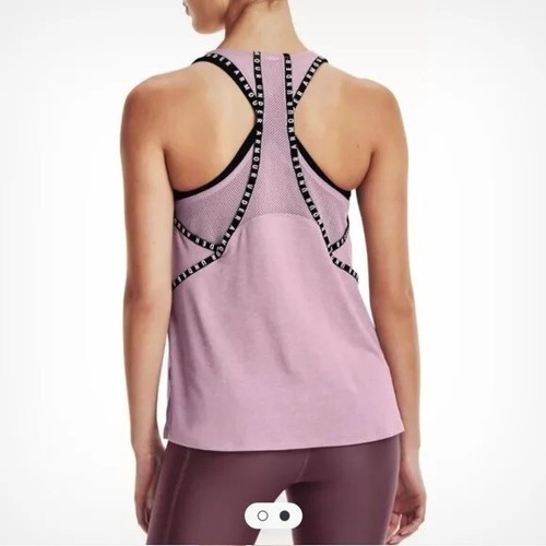 ⭐ Under Armour Knockout Purple Athletic Tank Top XS - Picture 2 of 16