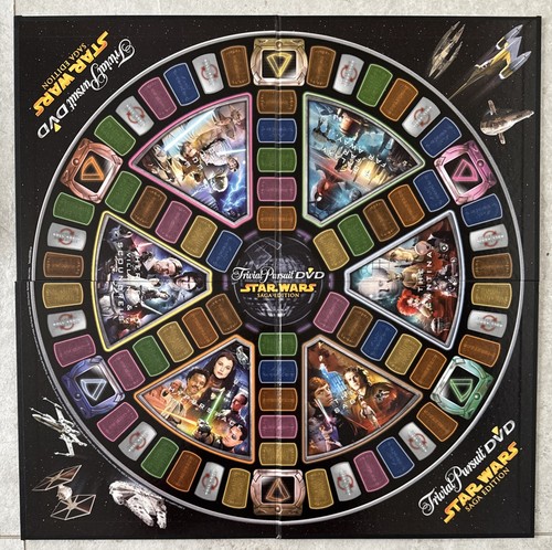 Star Wars Trivial Pursuit DVD Star Wars Saga Edition Complete Part Sealed 2005 - Picture 12 of 22