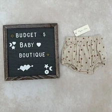 NWT RYLEE + CRU Ladybug Bloomers Size 3-6 Months