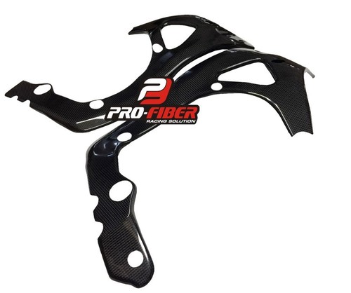2013-2020 CARBON FRAME COVERS PROTECTORS GUARDS HONDA CBR600RR CBR 600 RR 13-20 - Picture 3 of 5