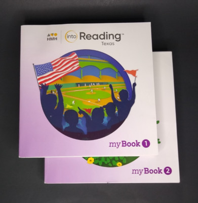 2020 HMH Into Reading Texas Grade 3 myBook Set Book 1 and 2