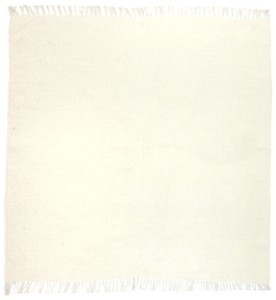 Morgenland Kelim Teppich 150x150 Cm Weiss Handgewebt Wolle