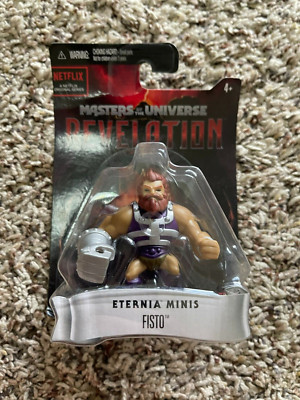 Masters of the Universe Revelation Eternia Minis Fisto Figure Figurine New