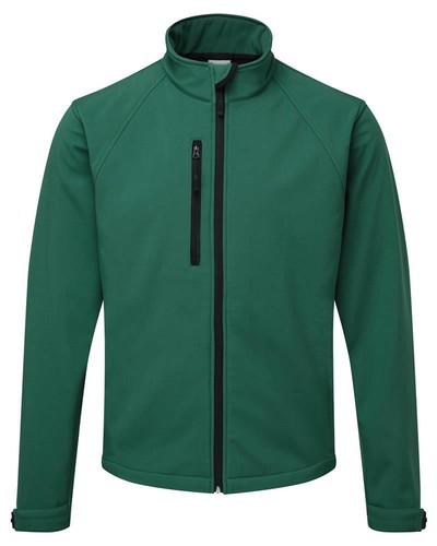 Russell Jerzees 140M Softshell Bomber Jacket Coat - No Logo - Picture 9 of 9