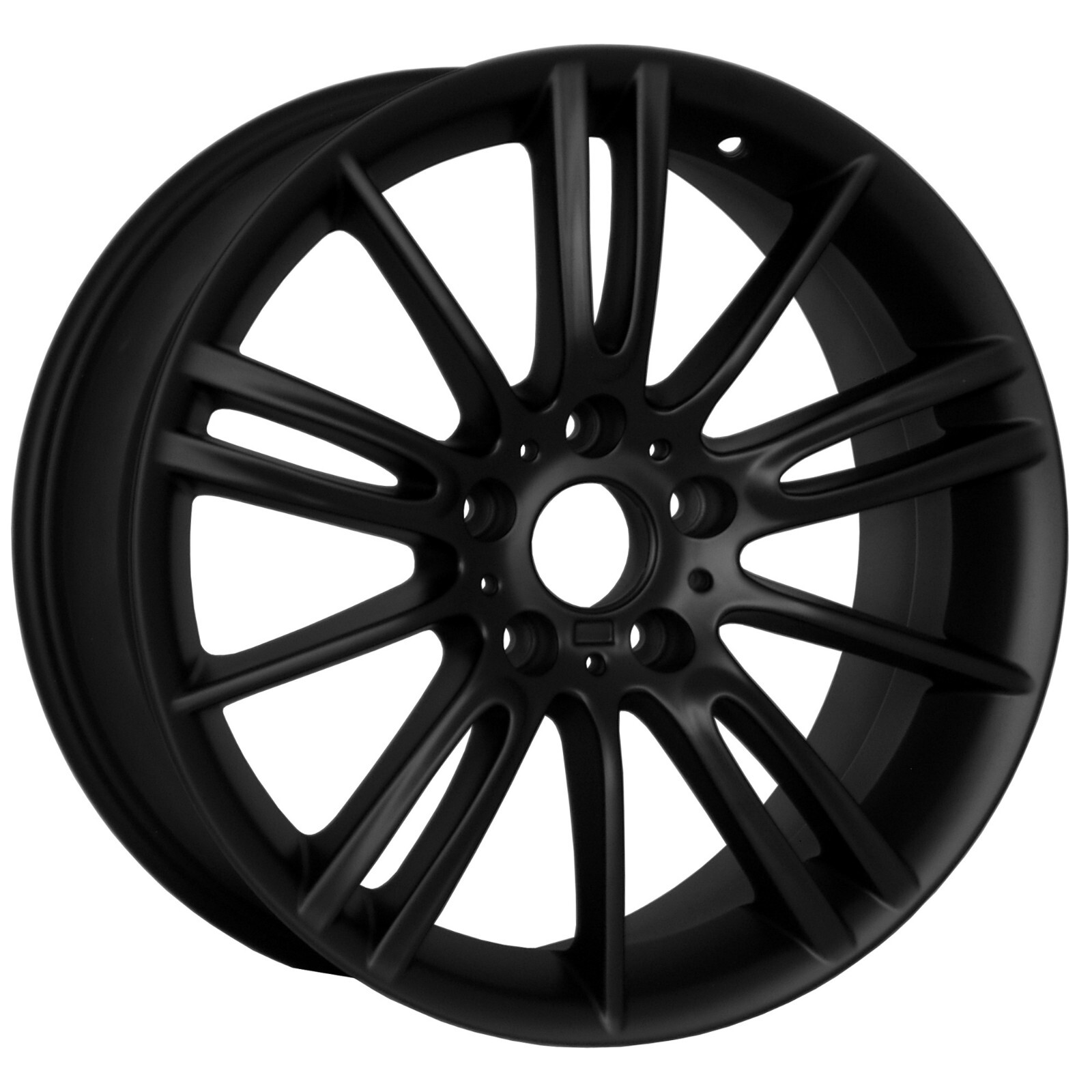 18 Inch 5x120 Wheels Rims Black 18x8 8.0 Replacement Fits BMW E90 E91 ...