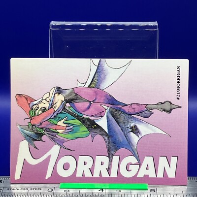 Morrigan Vampire Savior Carddass Masters TCG Capcom Game Card Rare