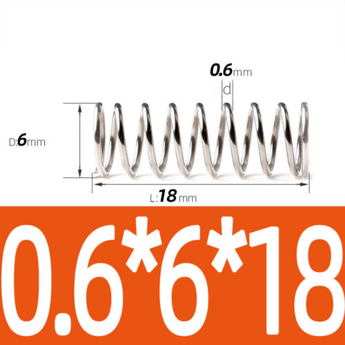 Compression Spring Steel 0.2 - 1mm Wire Dia 2mm - 12mm OD Small Pressure Springs - Picture 45 of 130