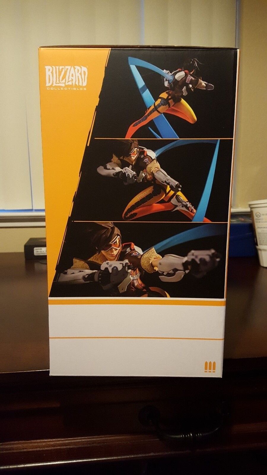 Blizzard Overwatch Tracer Statue Version 1 Original Face Discontinued