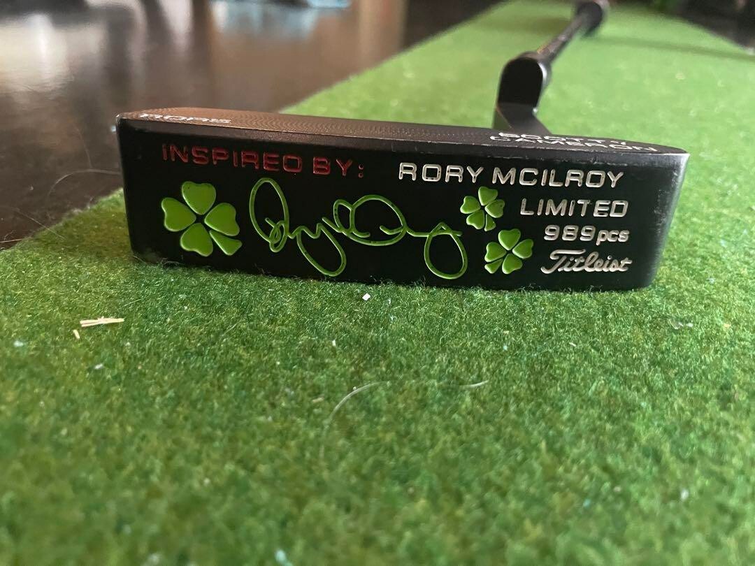 Scotty Cameron Putter Rory Mcilroy Limited /969 w/Cover From
