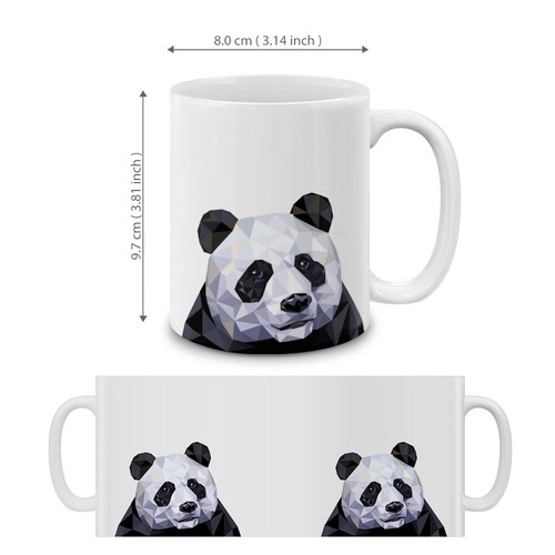 Design Keramik Kaffee Geschenk Milch Becher Teeglas Tasse mit Handgriff, 11 Unzen - Bild 204 von 270