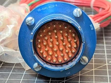 17 Pin Circular Connector With Wire CA-A441-0128-A Sine Used [B4B1]