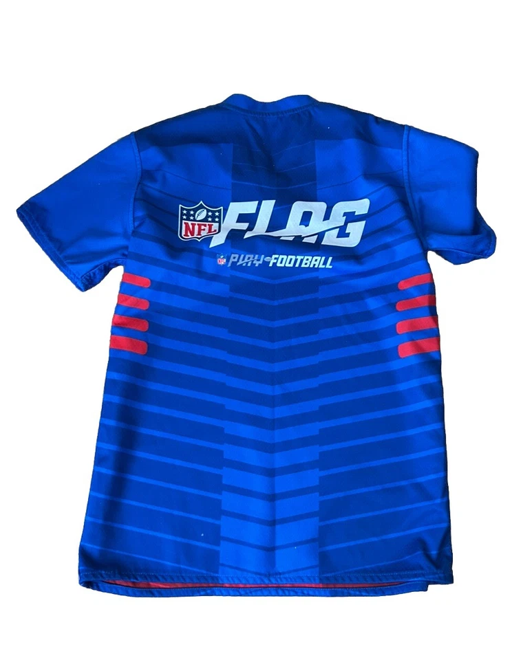"Jersey reversible Z NFL Buffalo Bills juvenil talla M rojo azul fútbol 34"" pecho" Foto 2 de 4