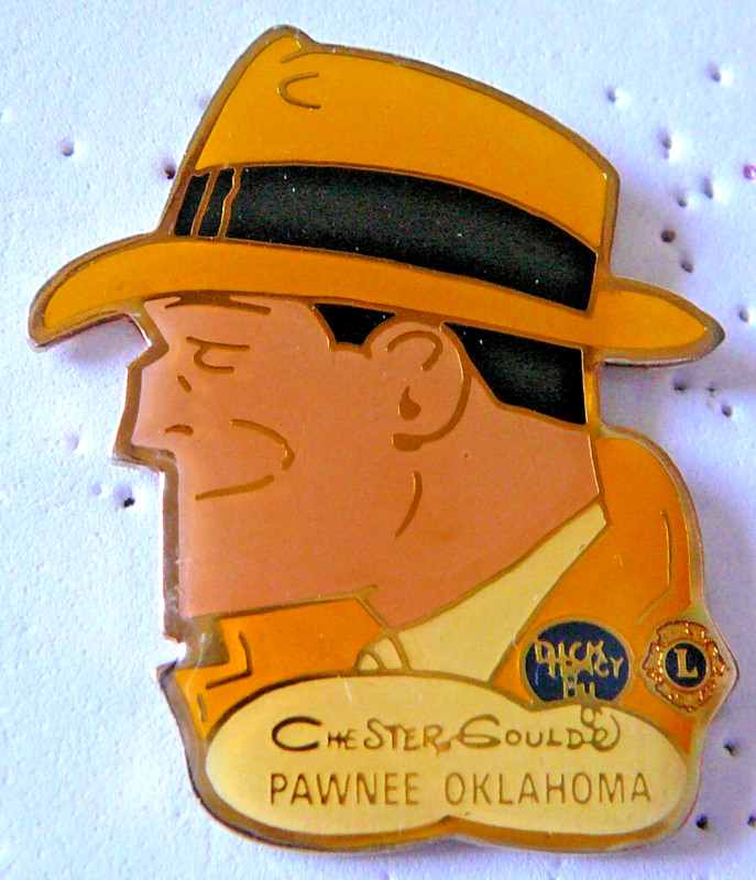 Lions Club Pins - DICK TRACY,  Detective/Crimefighter