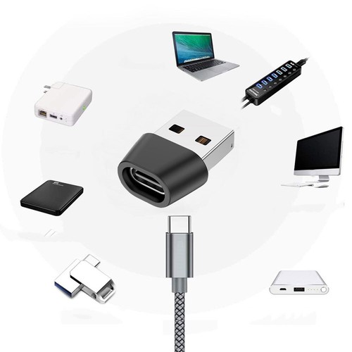USB To Type C OTG Adapter USB C Male To USB Type-c Female Converter Universal - Picture 12 of 12