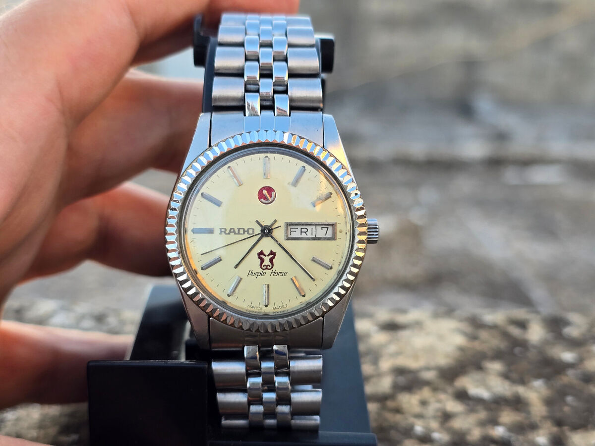 RADO Purple Horse ref. 636.3441.4 Automatic Vintage - 36mm RADO Purple Horse ref. 636.3441.4 Automatic Vintage - 36mm