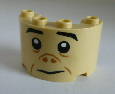 1 x LEGO  35402 Gesicht aus Set 75967 der verbotene Wald Neuware