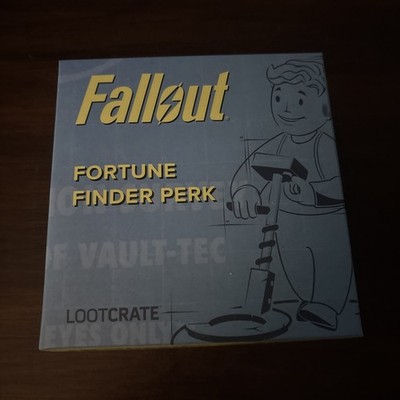 Fallout Fortune Finder Perk Collectible Figurine By Loot Crate NIB