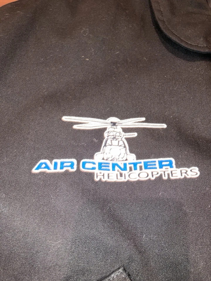 Chaqueta de bombardero Gibson & Barnes Raptor Flight Aviator para hombre 2Xl negra con cremallera Foto 3 de 4