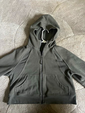 lululemon Scuba Full Zip Hooded Hoodie w/ Pockets Green Women s S Fleece