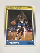 1988-89 Fleer Basketball #58 - Chuck Person - Indiana Pacers