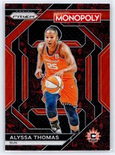 2024 Panini Prizm Monopoly WNBA #WNBA10 Alyssa Thomas All-Star Red Classic Icons