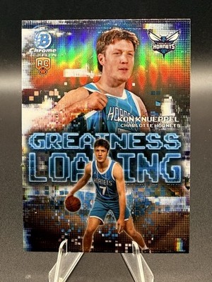 2026 Bowman Basketball Kon Knueppel RC Greatness Loading GL-4 Refractor