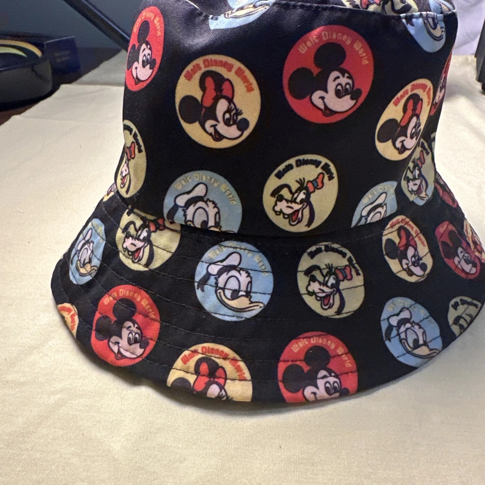 Sombrero Cubo Reversible Disney Mickey Mouse Negro Multicolor ¡Todos los Personajes Favoritos! Foto 4 de 4