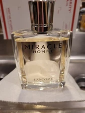 MIRACLE HOMME AFTER SHAVE LOTION by Lancome ~ After Shave Splash ~ 3.4 fl oz