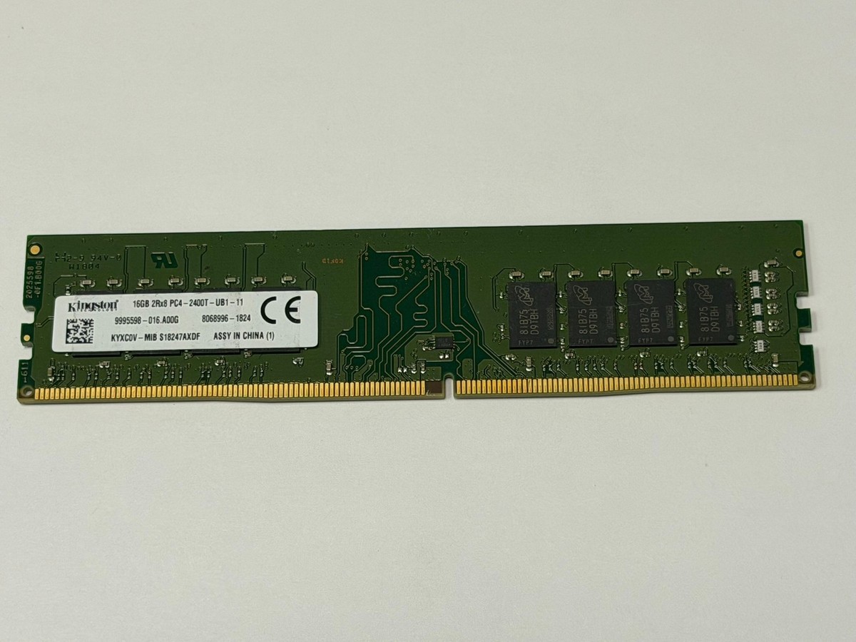 Kingston 16GB PC4-2400T 2400Mhz DDR4 NON-ECC RAM | KYXC0V-MIB for