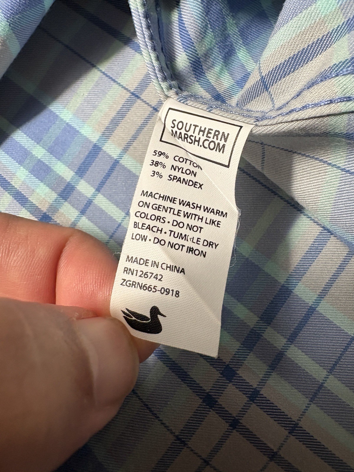 Southern Marsh Performance Button Down Shirt Mens… - image 8