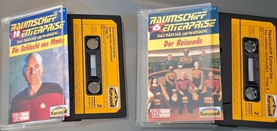 2 Hörspielkassetten Raumschiff Enterprise Folge 6 + 10