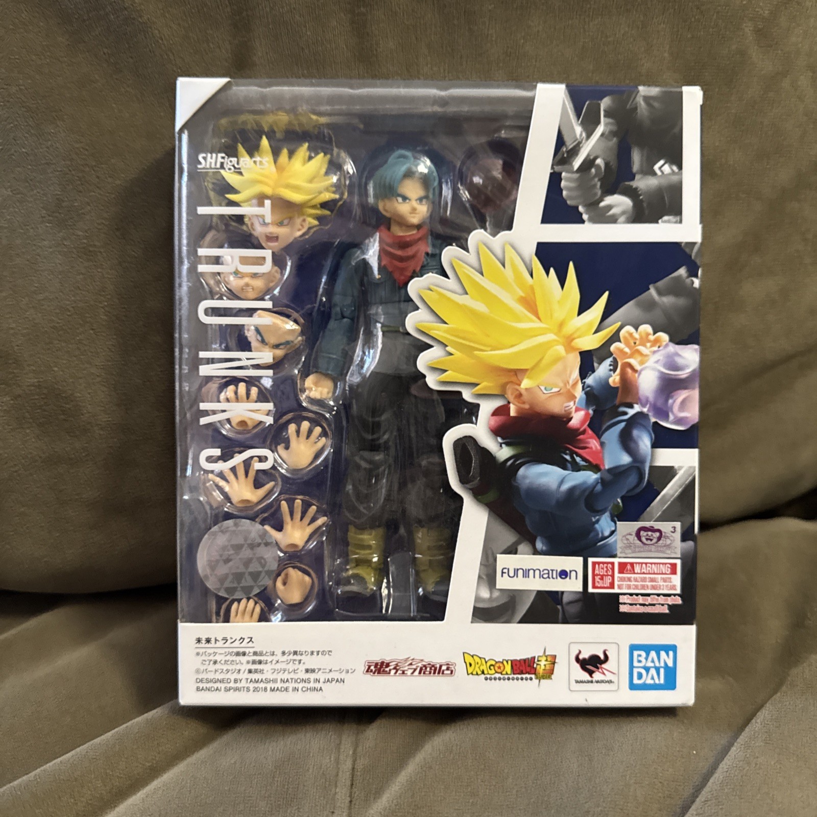 SH Figuarts Trunks Dragon Ball Super
