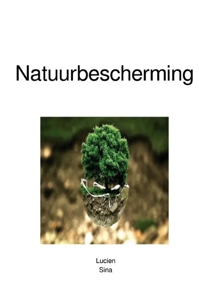Lucien Sina | Natuurbescherming | Taschenbuch | NiederläNdisch | De | Epubli-image