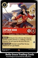 Captain Hook - Master Swordsman 105/204 Into the Inklands Disney lorcana Rare