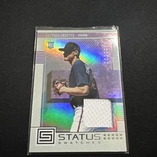 2023 Panini Chronicles - Status Swatches AJ Smith-Shawver #SS-AS (MEM, RC)