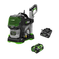Ego Power+ 2100 Psi 1.2 Gpm Battery Powered Cold Water Pressure Washer With 4
