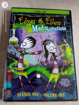 NEW SEALED EDGAR & ELLEN MAD SCIENTISTS S1/V1 DVD