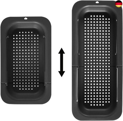 Spülbecken Sieb, Spülbecken Organizer, Küchensieb Multi-Functional Nudelsieb BP
