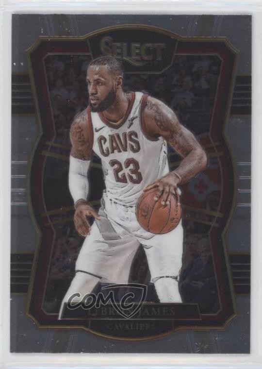 2017-18 Panini Select Premier Level LeBron James #122 0m1w