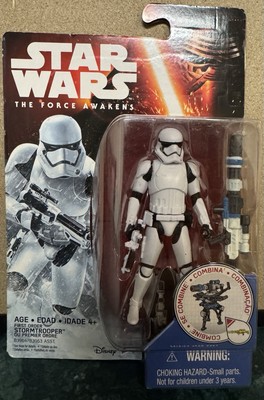 Star Wars First Order Stormtrooper 3.75  The Force Awakens 2015 New Free Ship