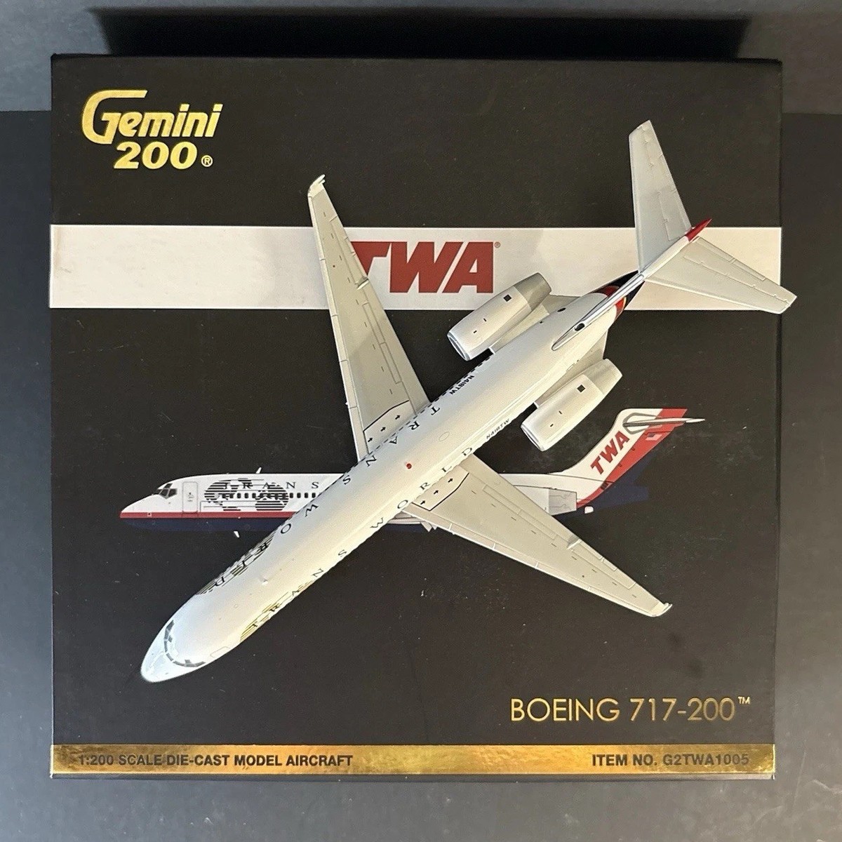 GeminiJets Boeing 717-200 Trans World Airlines N418TW Model Plane