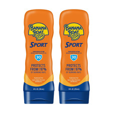 Sport Ultra Lotion Sunscreen Broad Spectrum, SPF 30, 8Oz Each, Twin Pack