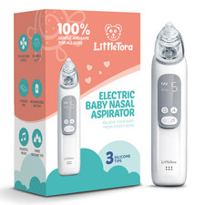 Baby Nasal Aspirator - Rechargeable Electric Nose Sucker Baby Nose Cleaner