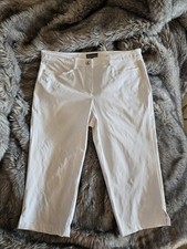 Valiente Damen Caprihose Gr. 38  Weiß, Freiz...
