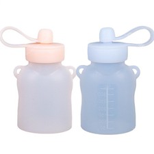 Baby Pouches Reusable Reusable Silicone Baby Food Pouch Holder Heat kindness