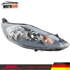 Frontscheinwerfer Scheinwerfer Rechts in Schwarz Für Ford Fiesta MK7 2008-2012