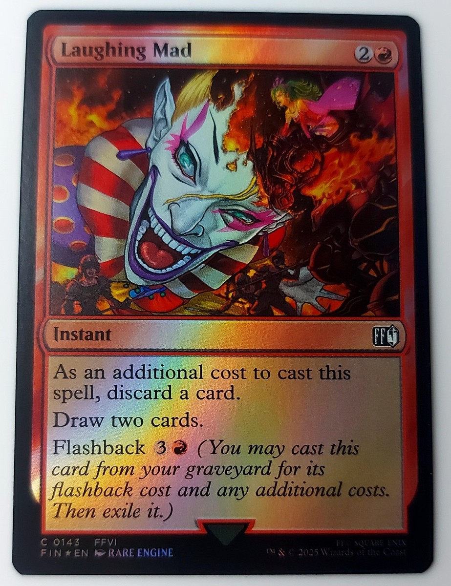 MTG 苦花 Foil NFC Extremely new here) is this considered a foil card : r/mtg