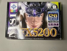 MSI NVIDIA GEFORCE FX 5200 128MB DVI/VGA/TV A...