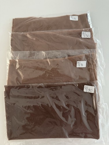 Vintage Seamed Flat Knit Stockings 15 Denier And Black Seam 4 Pairs - Picture 8 of 8